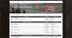 Desktop Screenshot of forum.armacenter.pl