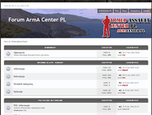 Tablet Screenshot of forum.armacenter.pl